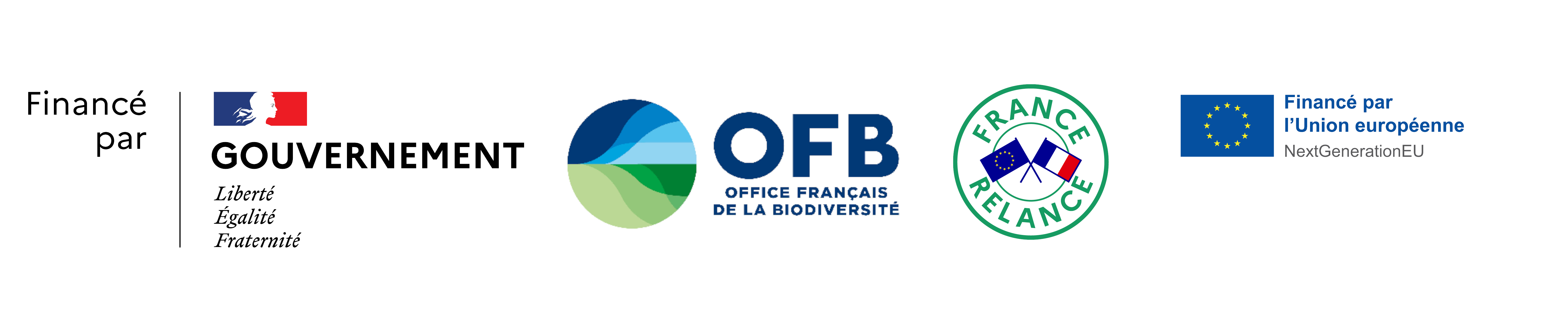 Programme financé par l'Union Européenne - NextGenerationUE, France Relance et l'Office française de la biodiversité